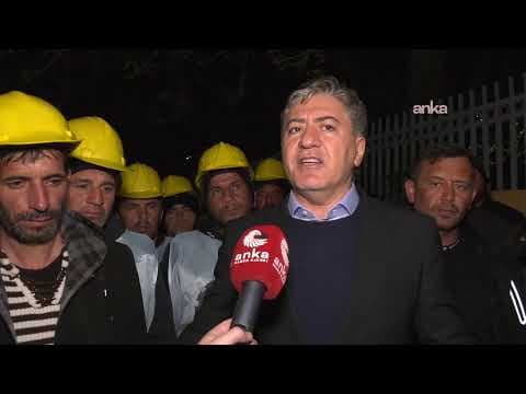 Murat Emir, Doruk Madencilik işçilerine destek için açıklama yapıyor #Canlı