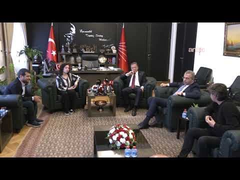 Siyasi partiler arası bayramlaşma... SOL Partisi heyeti, CHP TBMM Grubu'nda #Canlı
