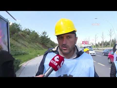 Doruk Madencilik işçileri, Enerji ve Tabii Kaynaklar Bakanlığı'na yürüyor