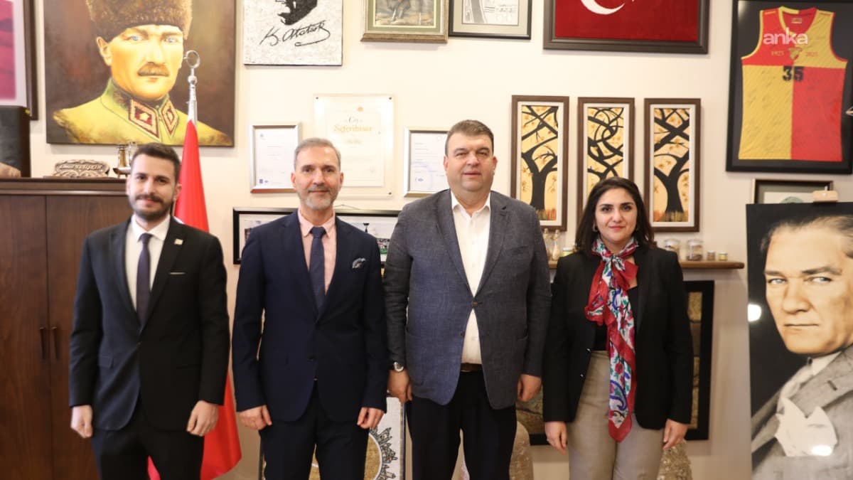 KKTC İzmir Başkonsolosluğu heyetinden Seferihisar Belediyesi’ne ziyaret