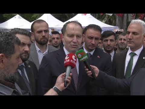 Yeniden Refah Partisi Genel Başkanı Fatih Erbakan bayramlaşma programında / İstanbul #Canlı