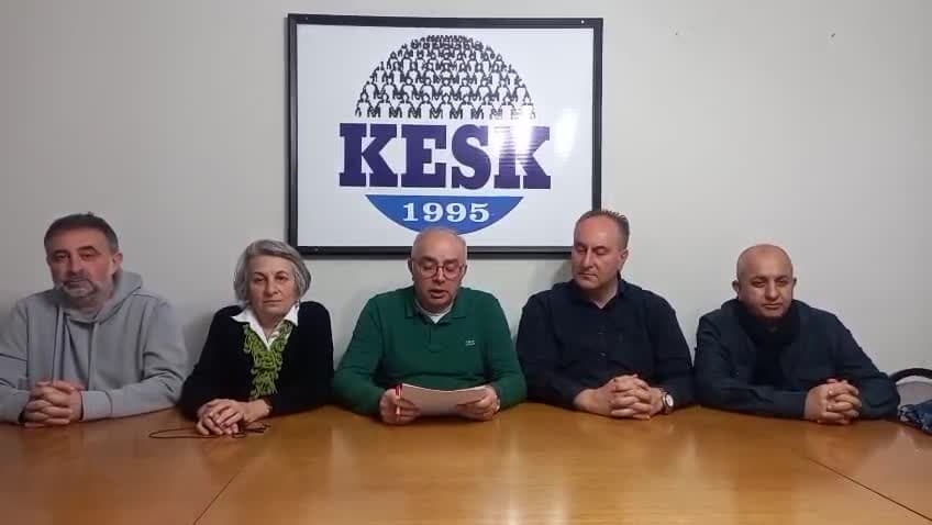 KESK Samsun Şubeler Platformu'ndan, Memur-Sen Genel Başkanı Yalçın'a tepki: Cumh