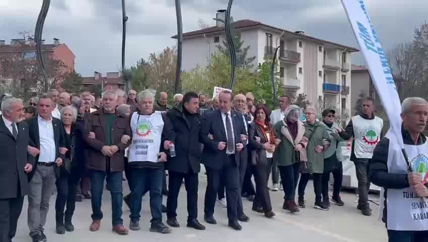 Karabük’te emekliler “Sefalet Zulmüne Son” mitingi düzenledi