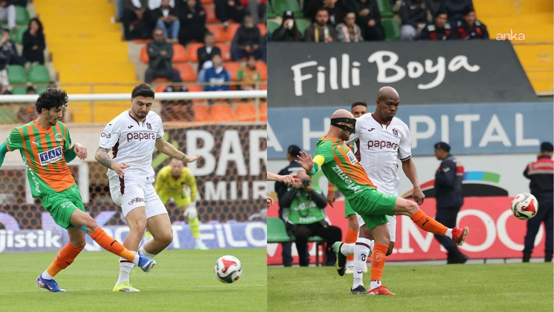 Trabzonspor, deplasmanda Alanyaspor ile 1-1 berabere kaldı
