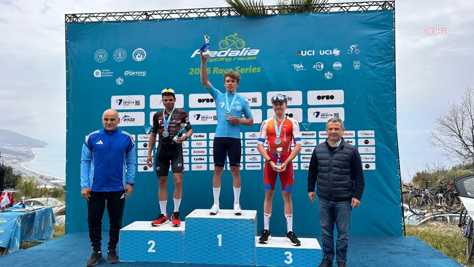 Muğla temsilcisi Rudolff Remkhi, UCI Syedra Yarışı’nda zirveye çıktı