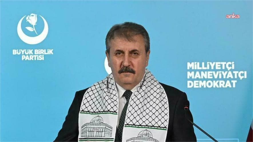 Mustafa Destici'den Kerkük Valiliği görevine seçilen Mehmet Seman Ağa'ya tebrik