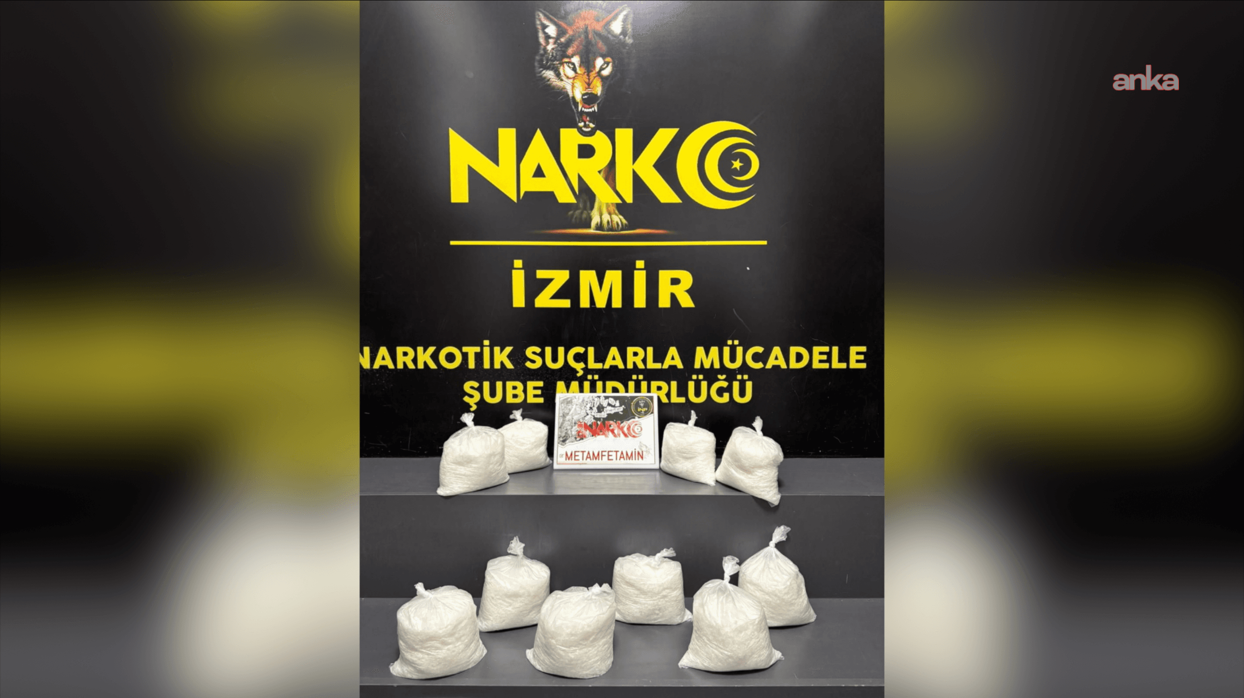 İzmir’de kargoda 9 kilo 620 gram metamfetamin ele geçirildi