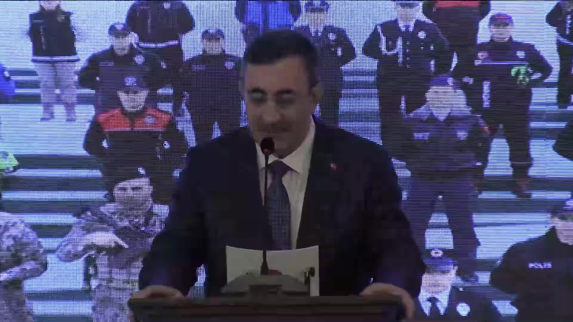 Polis Teşkilatı'nın 181’inci yıl dönümü… Cumhurbaşkanı Yardımcısı Yılmaz: Bu top