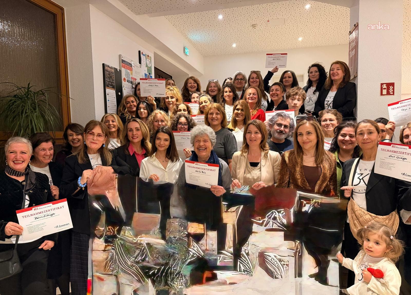 Köln'de kadınlar "Sofrada Birlik" programında buluştu