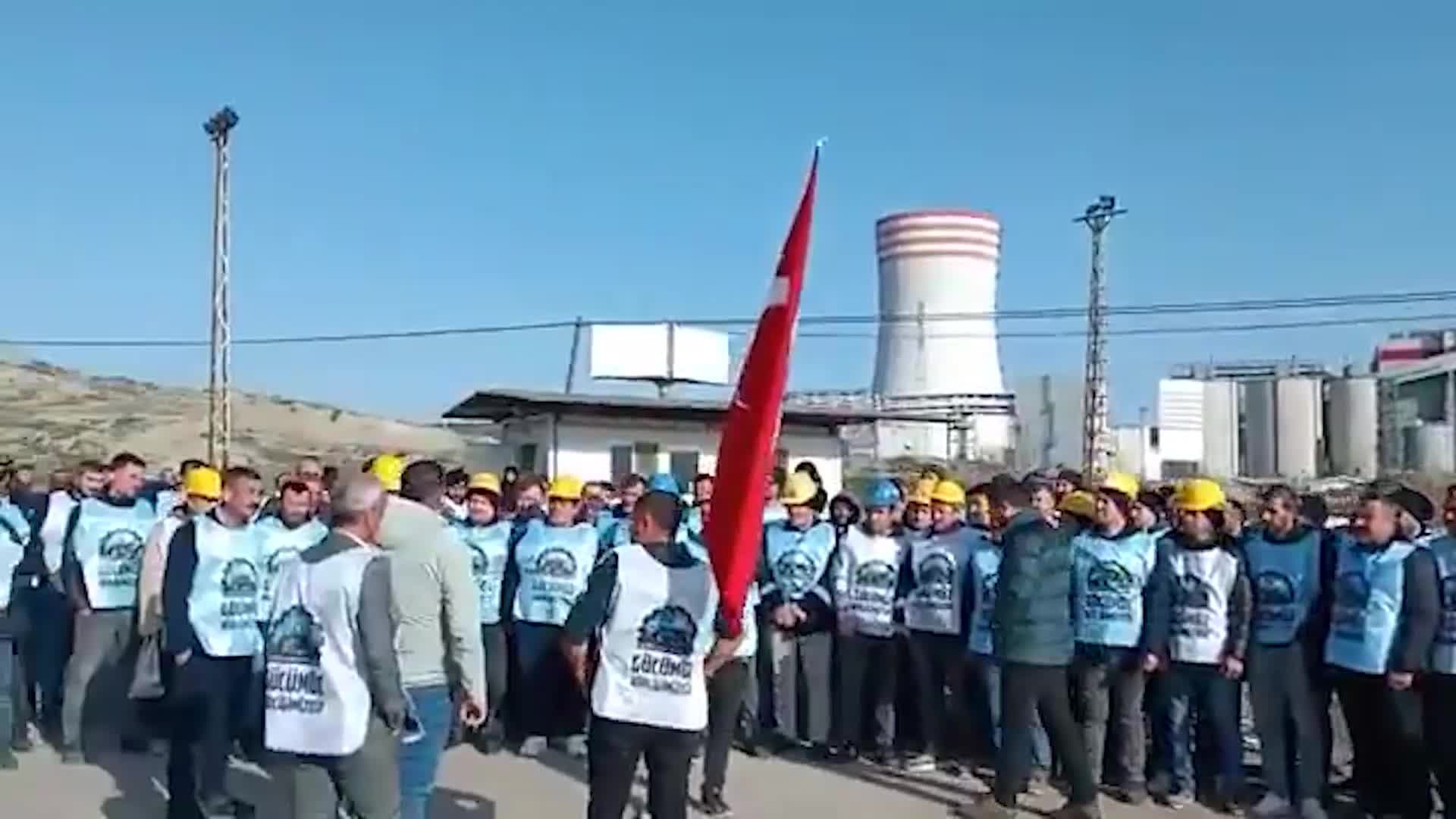 Doruk Madencilik işçileri Ankara'ya yürüyor: "Gerekirse yarımız madene kapanacak