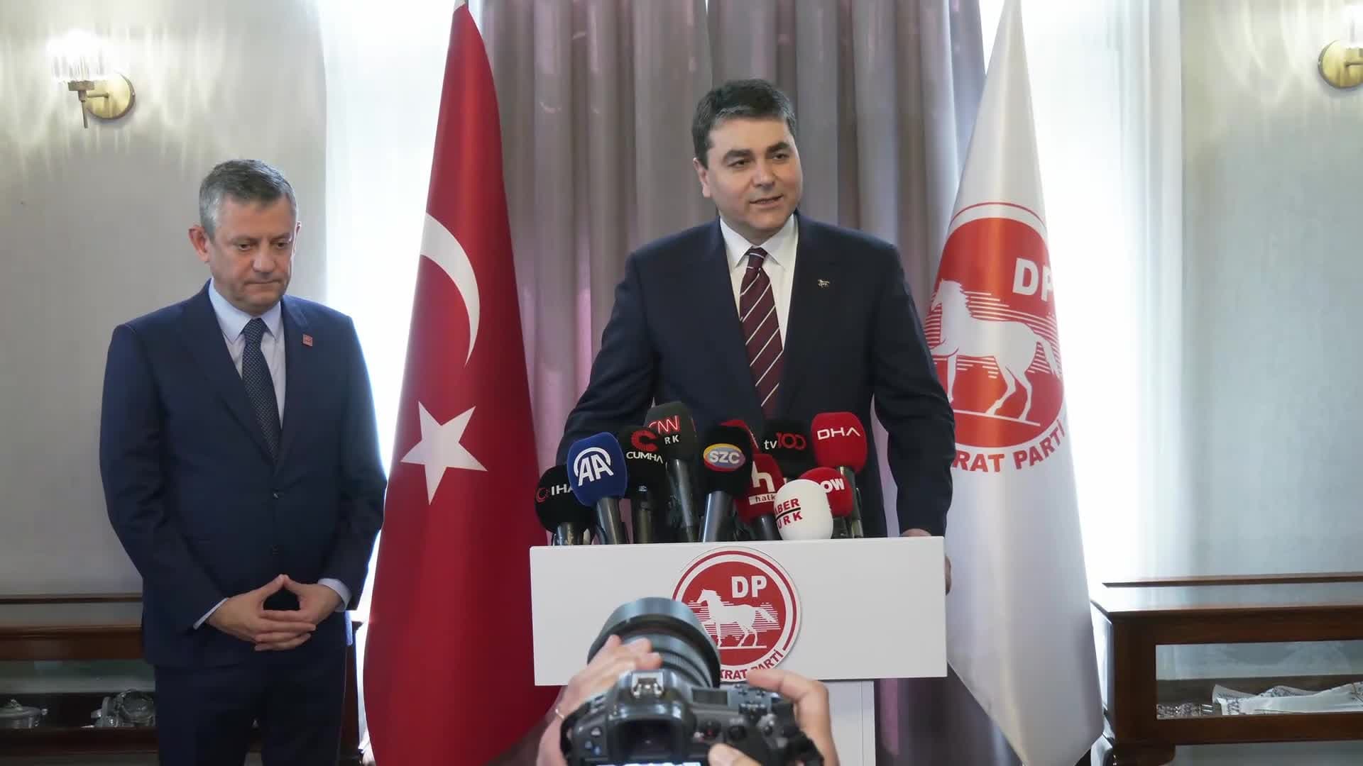 CHP-DP görüşmesi… Gültekin Uysal: Milletin iradesinin boğulmaya çalışıldığı bu i