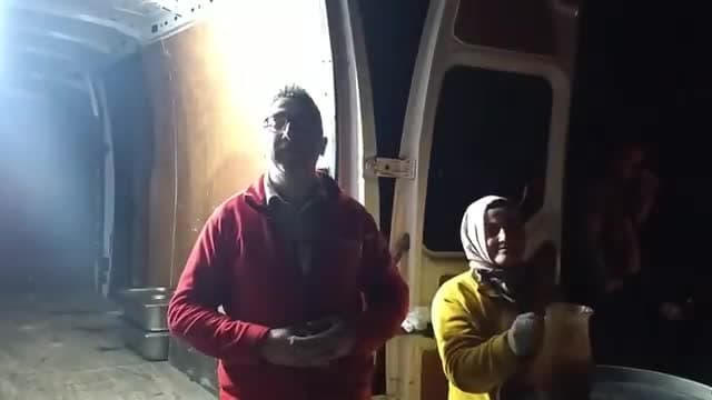 Çayırhan'da esnaftan eylemdeki Doruk Madencilik işçilerine çorba ikramı: Direniş