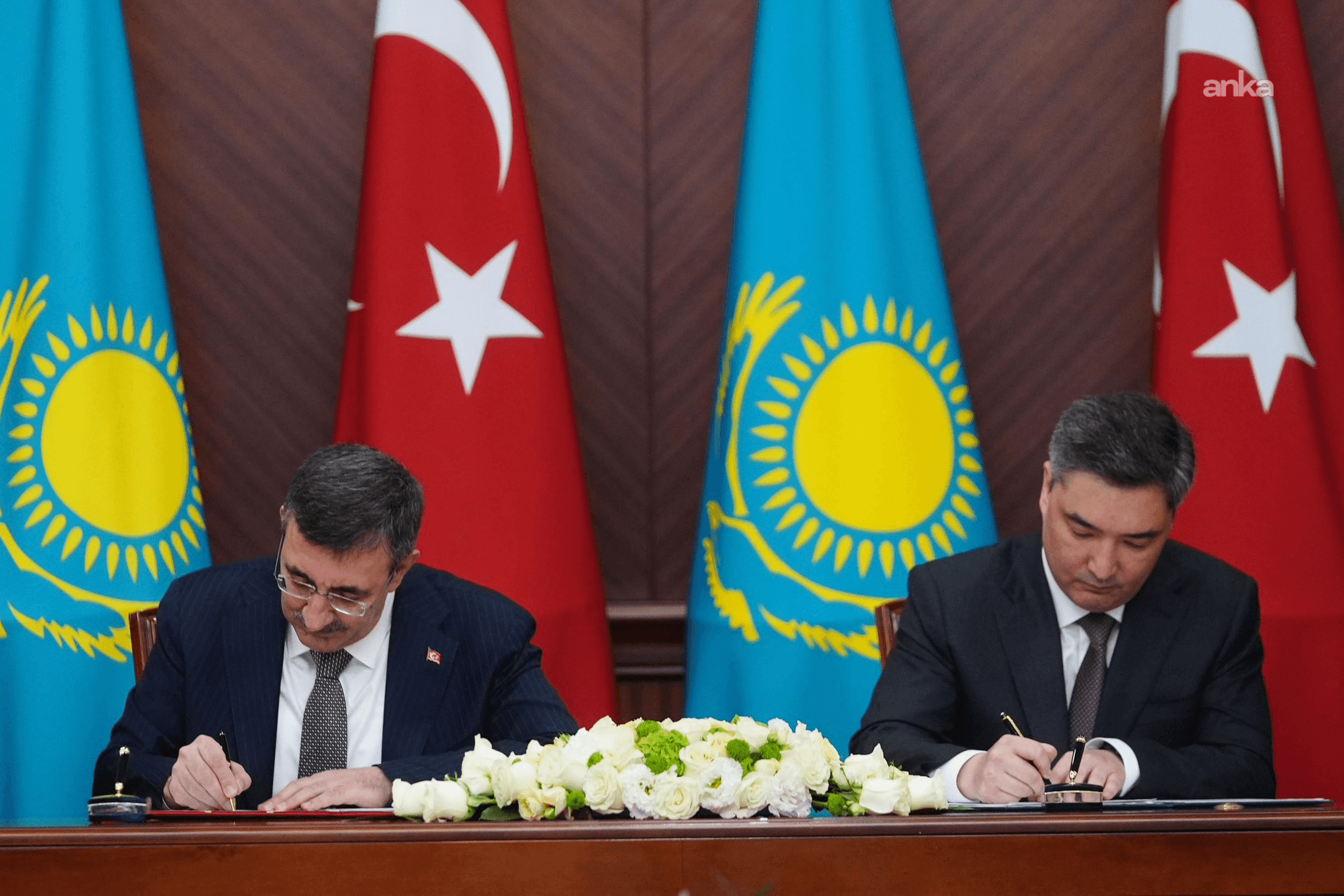 Cumhurbaşkanı Yardımcısı Yılmaz, Astana'da Kazakistan ile KEK Protokolü ve Eylem