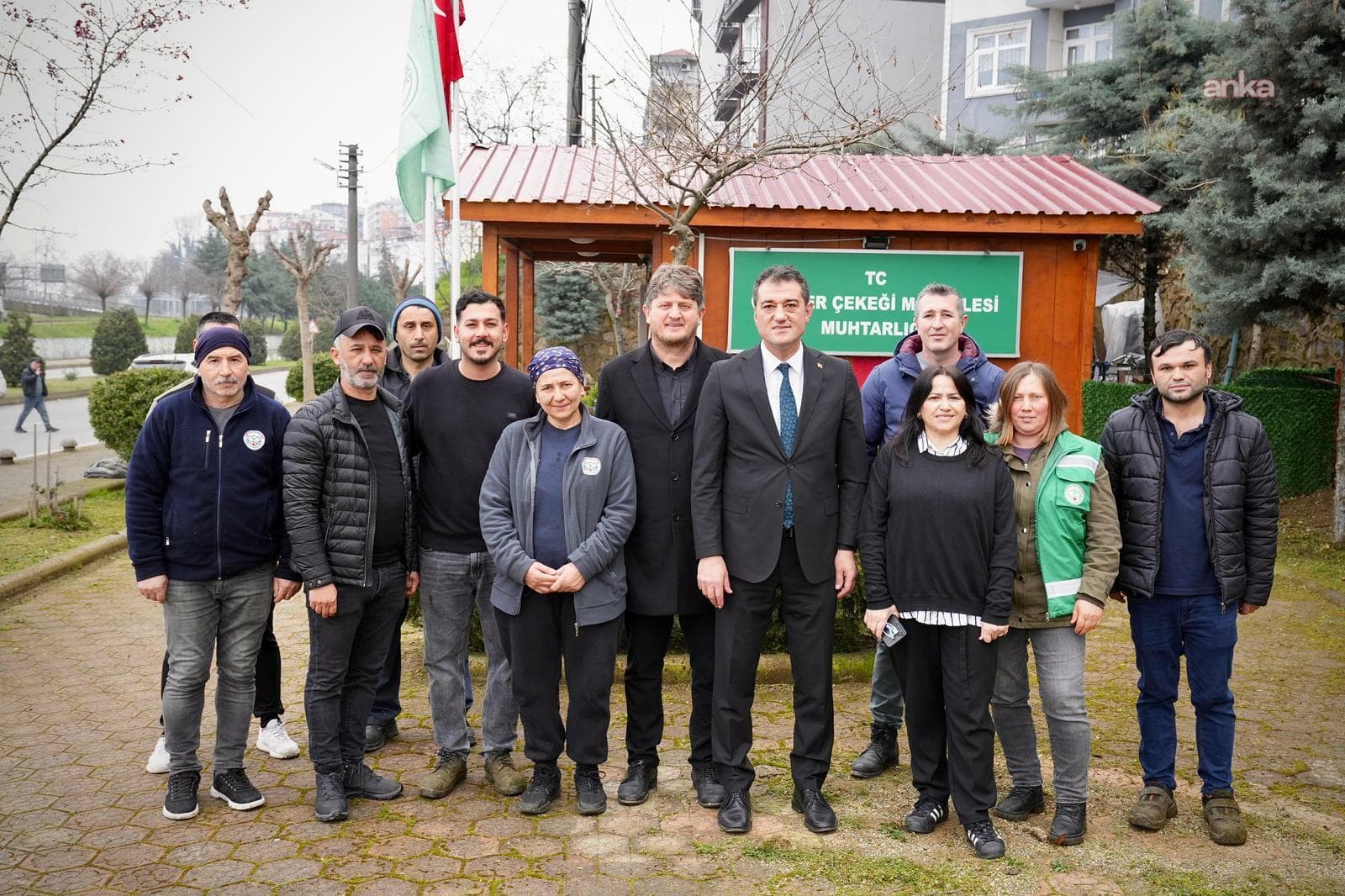Giresun Belediye Başkanı Köse, Gemilerçekeği'nde saha ekiplerini ziyaret etti