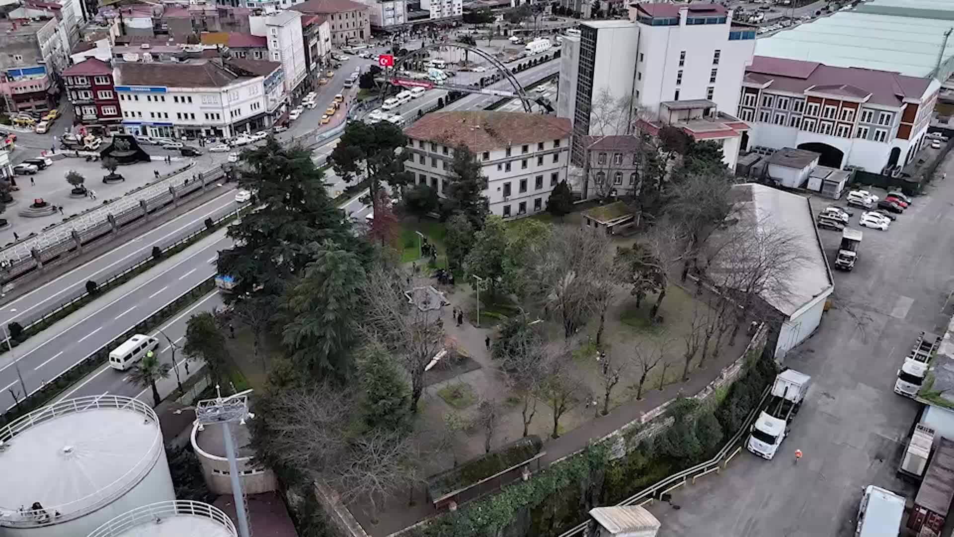 Giresun'daki tarihi Taşbaşı Parkı’nda izinsiz sondaj gerginliği: Belediye çalışm