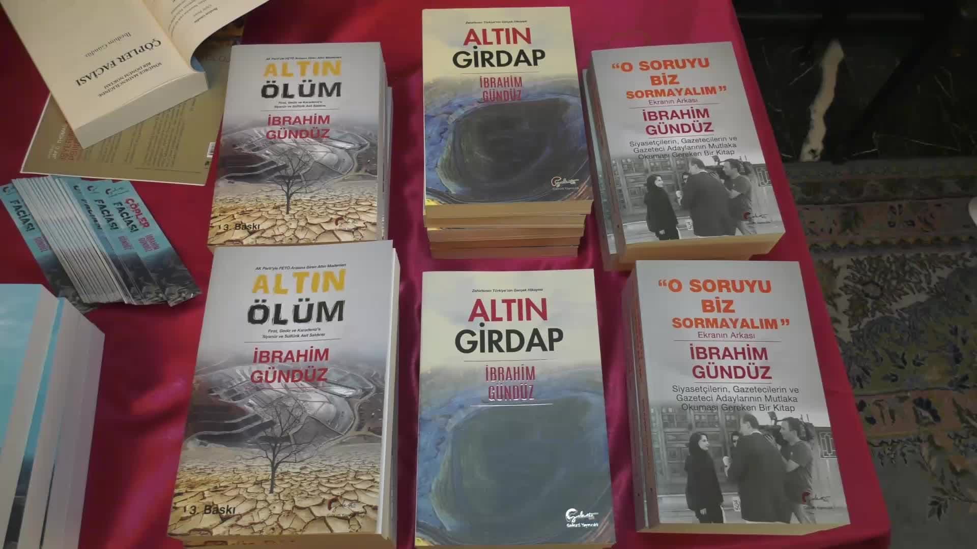 Gazeteci İbrahim Gündüz'ün "Çöpler Faciası" adlı kitabının tanıtımı yapıldı... G