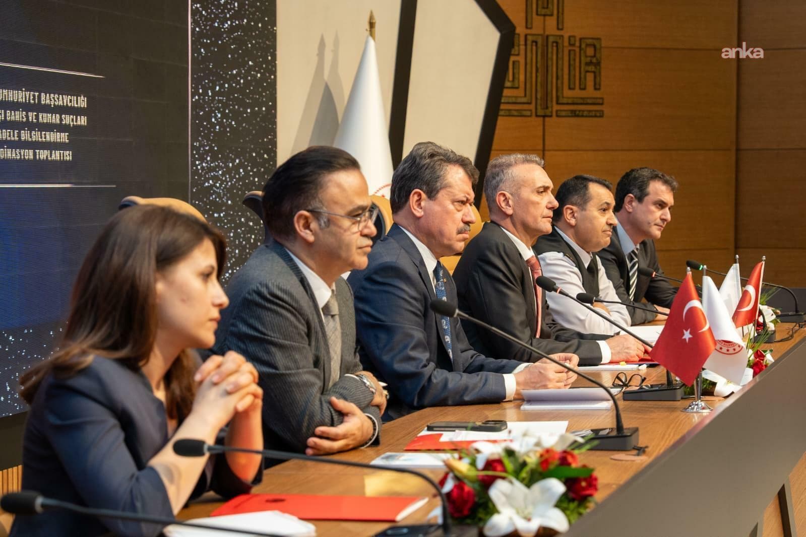 İzmir Adliyesi’nde yasa dışı bahis ve kumarla mücadele toplantısı