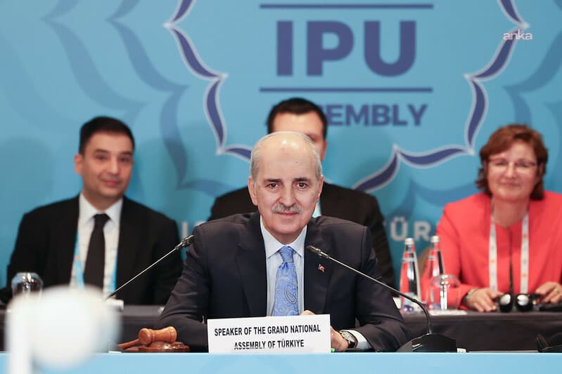 TBMM Başkanı Numan Kurtulmuş, PAB 152’nci Genel Kurul Kurul kapsamında ikili gör