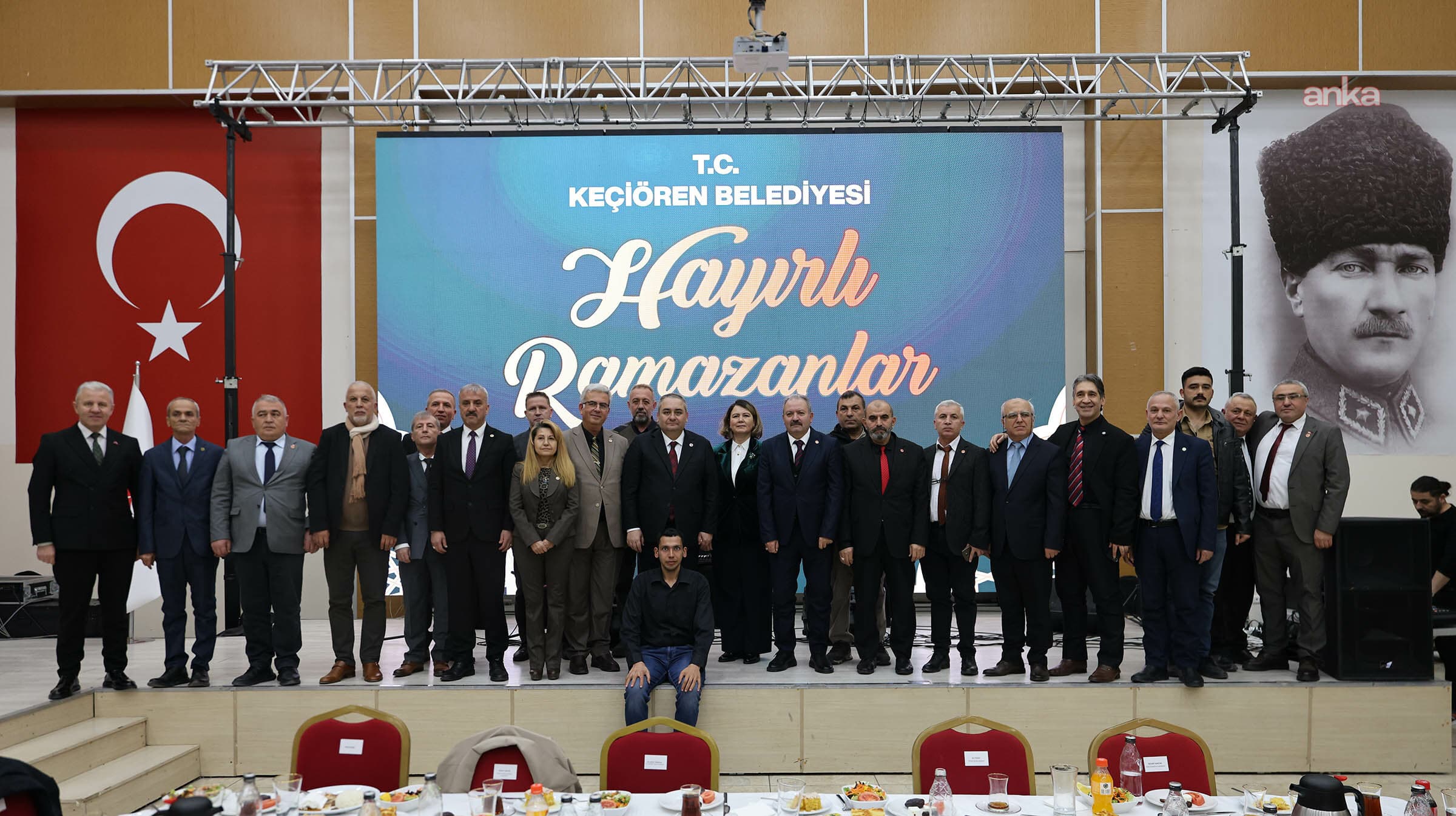 Keçiören Belediye Başkanı Özarslan, iftarda emekli askerleri ağırladı