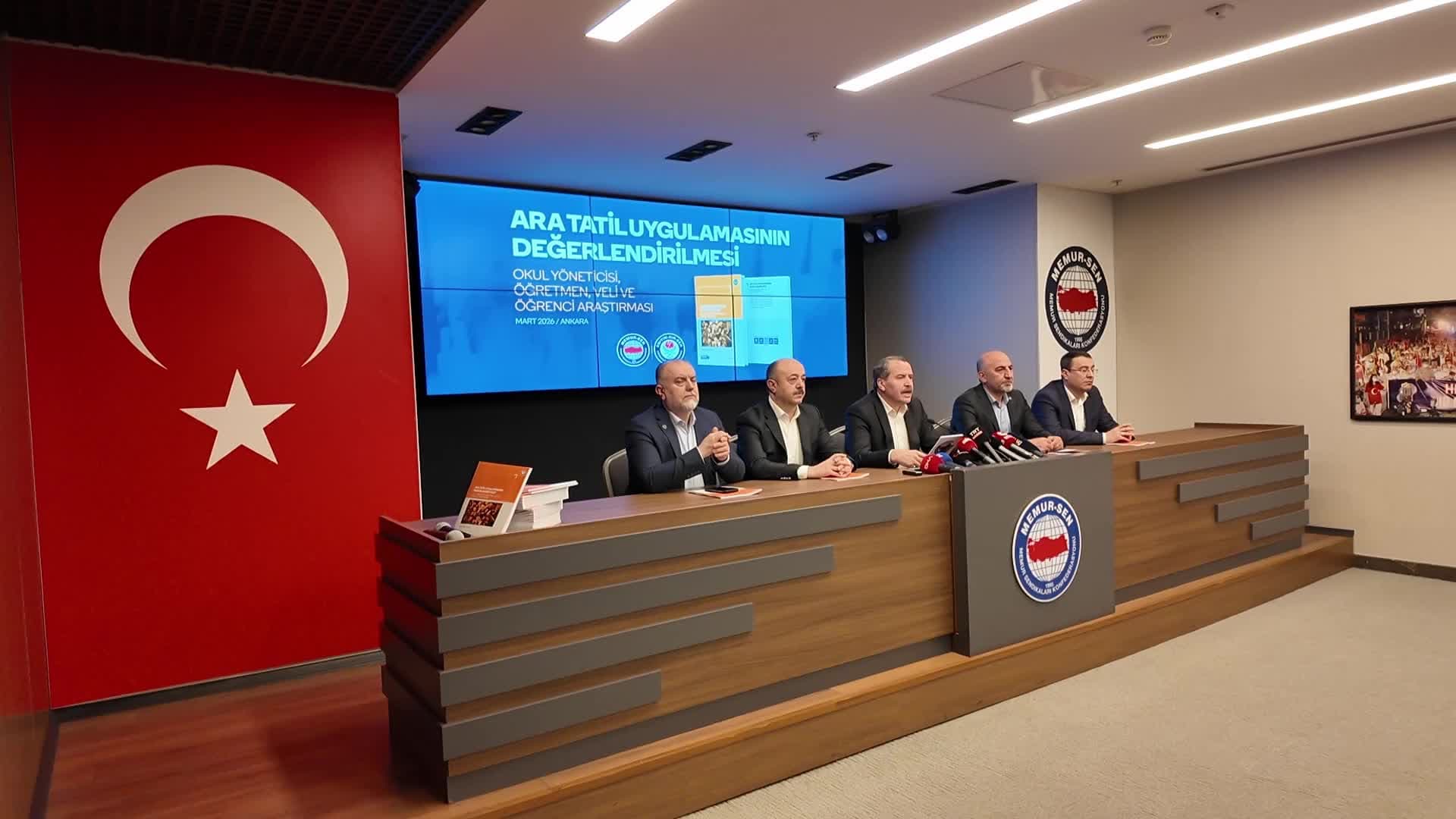 Eğitim-Bir-Sen'den "Ara Tatil" araştırması": Öğretmen yüzde 87,3, yönetici yüzde