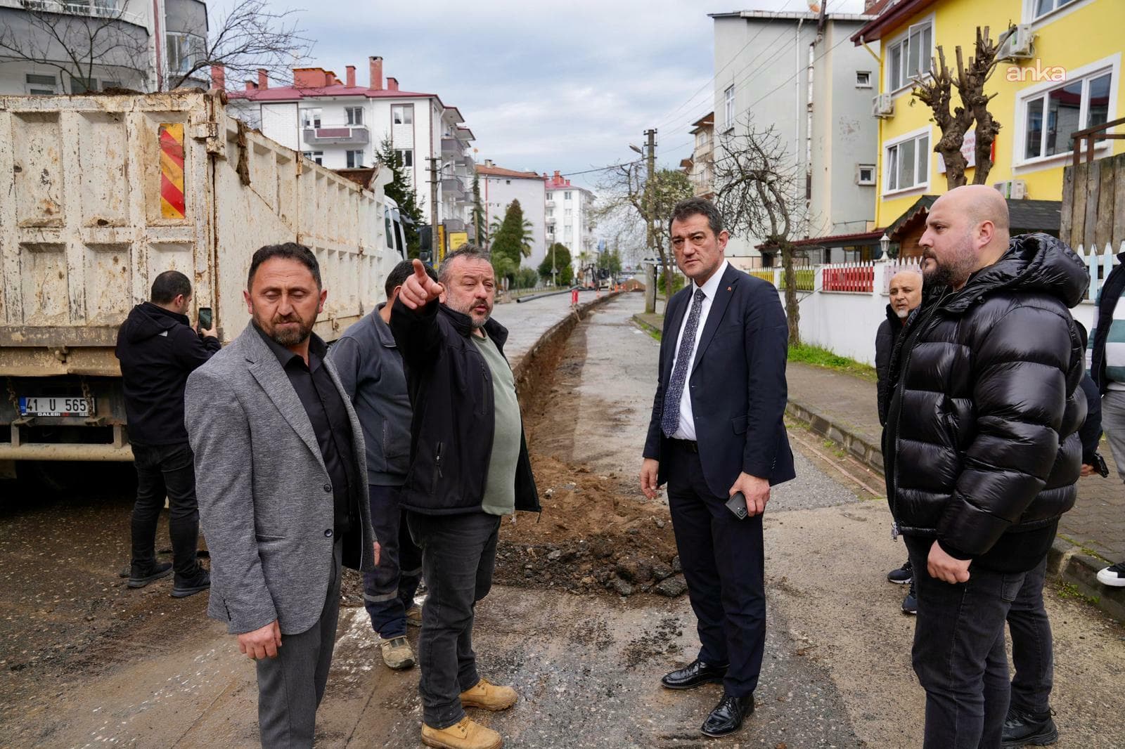 Giresun’da asbestli borular polietilen borularla değiştiriliyor