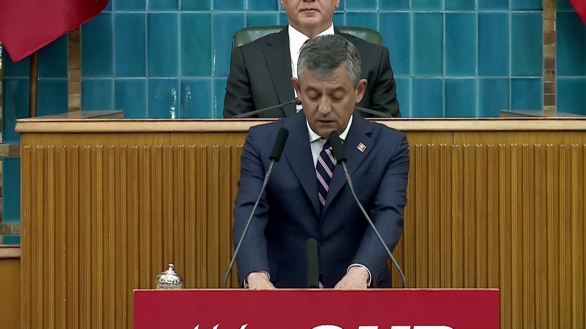CHP Grup toplantısı... Özgür Özel: "Muhalefette bir öz güven patlaması; karşımız