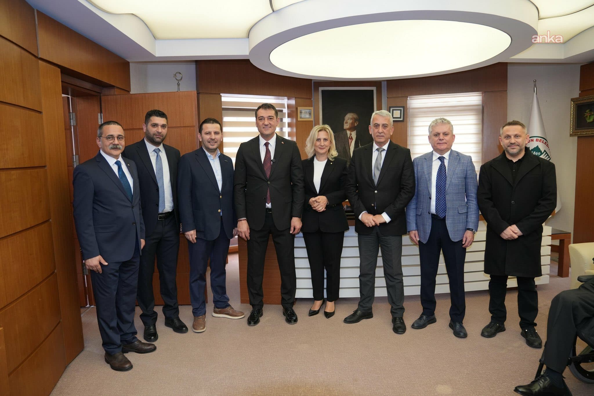 Giresun Belediyesi’nde bayramlaşma töreni