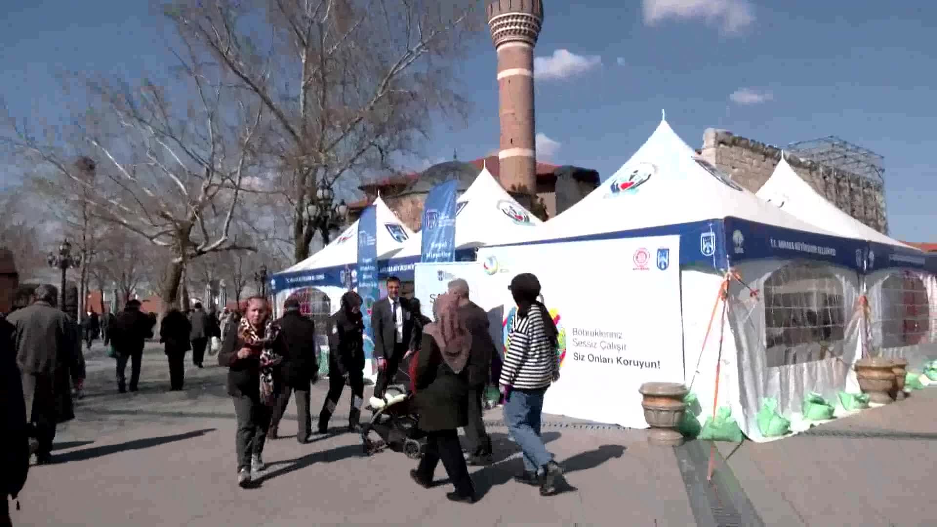Ankara Büyükşehir Belediyesi'nden Dünya Böbrek Günü'ne özel sağlık etkinliği
