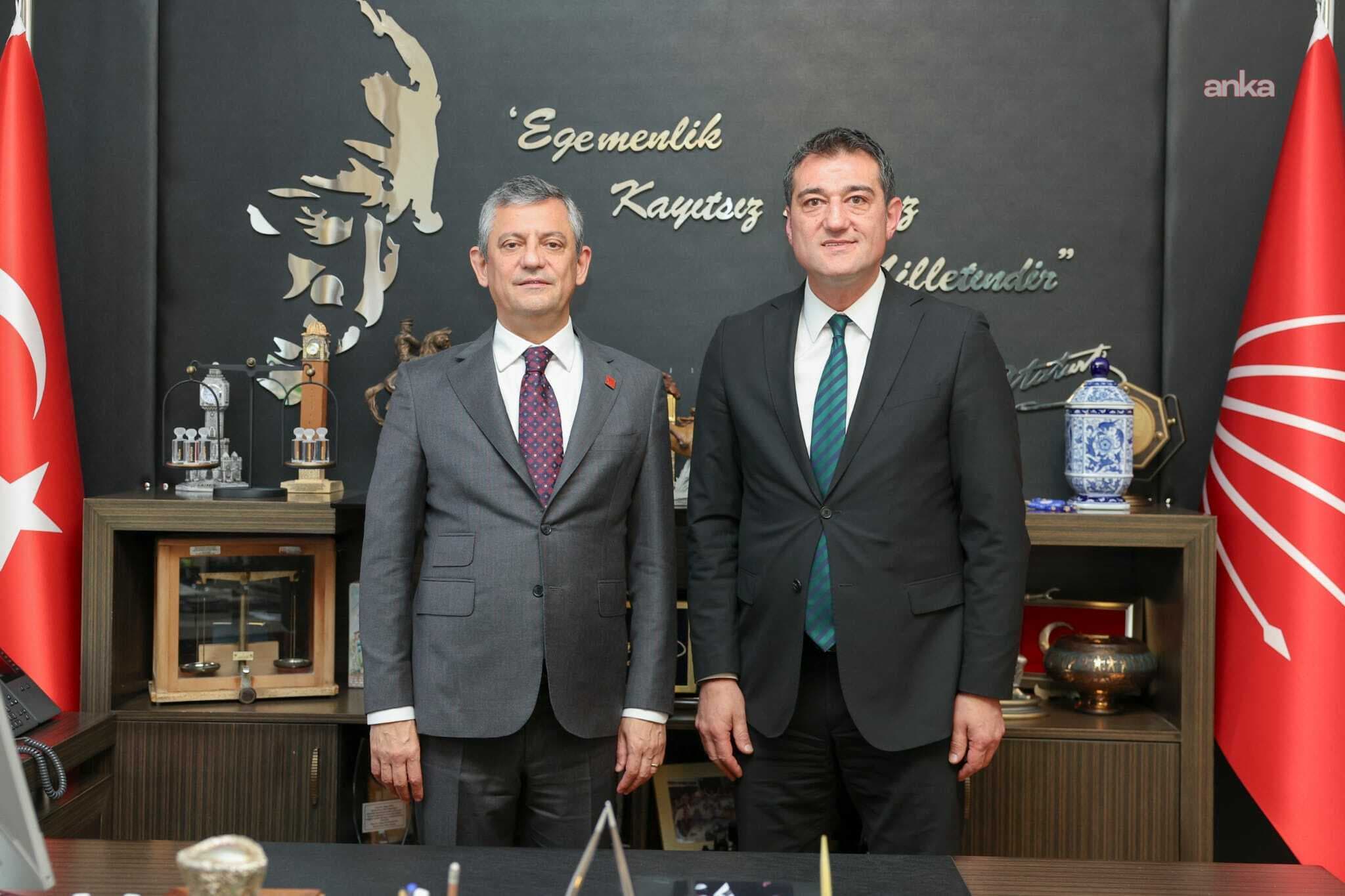 Giresun Belediye Başkanı Köse'den Özgür Özel'e ziyaret