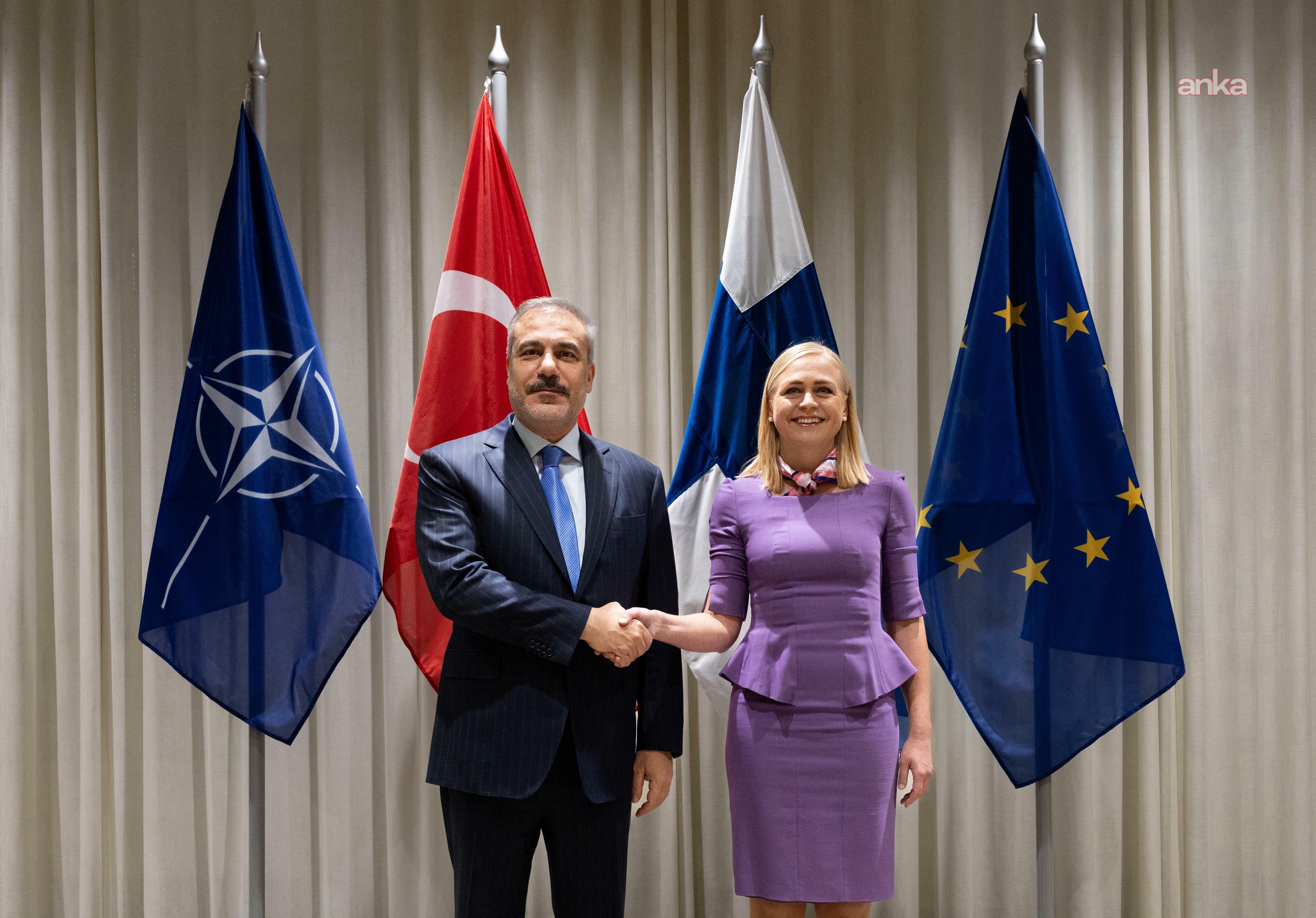 Dışişleri Bakanı Fidan, Finlandiya Dışişleri Bakanı Valtonen ile görüştü