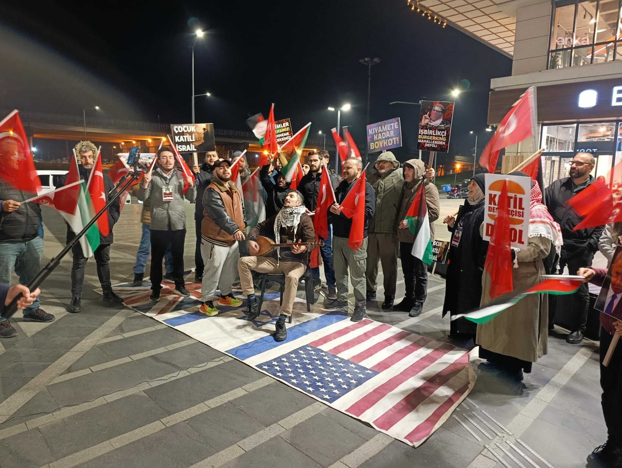 Rize’de Gazze için boykot eylemi sürüyor: “Tek silahımız boykot”