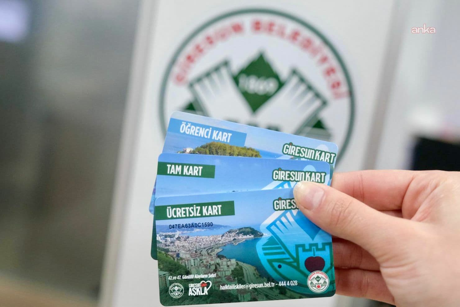 Giresun'da belediye otobüslerinde kartlı sistem dönemi başladı