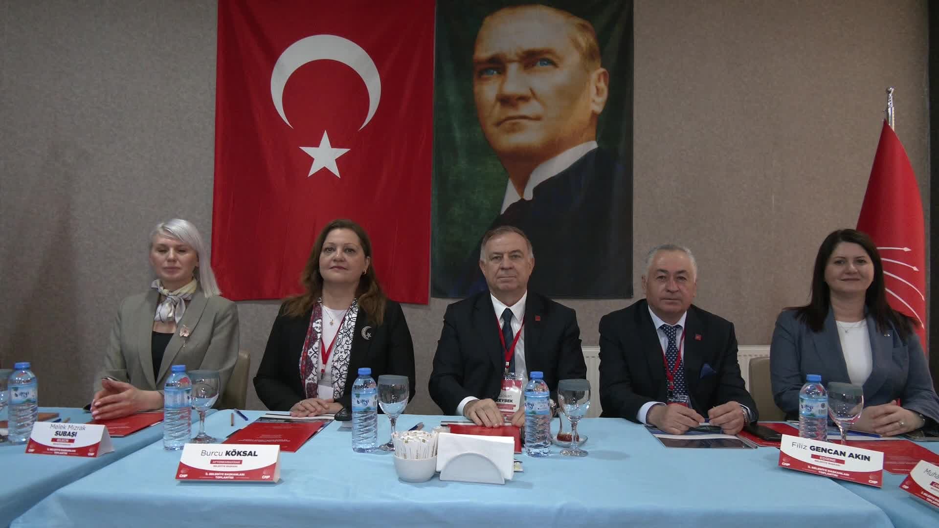 CHP'li İl Belediye Başkanları Toplantısı...