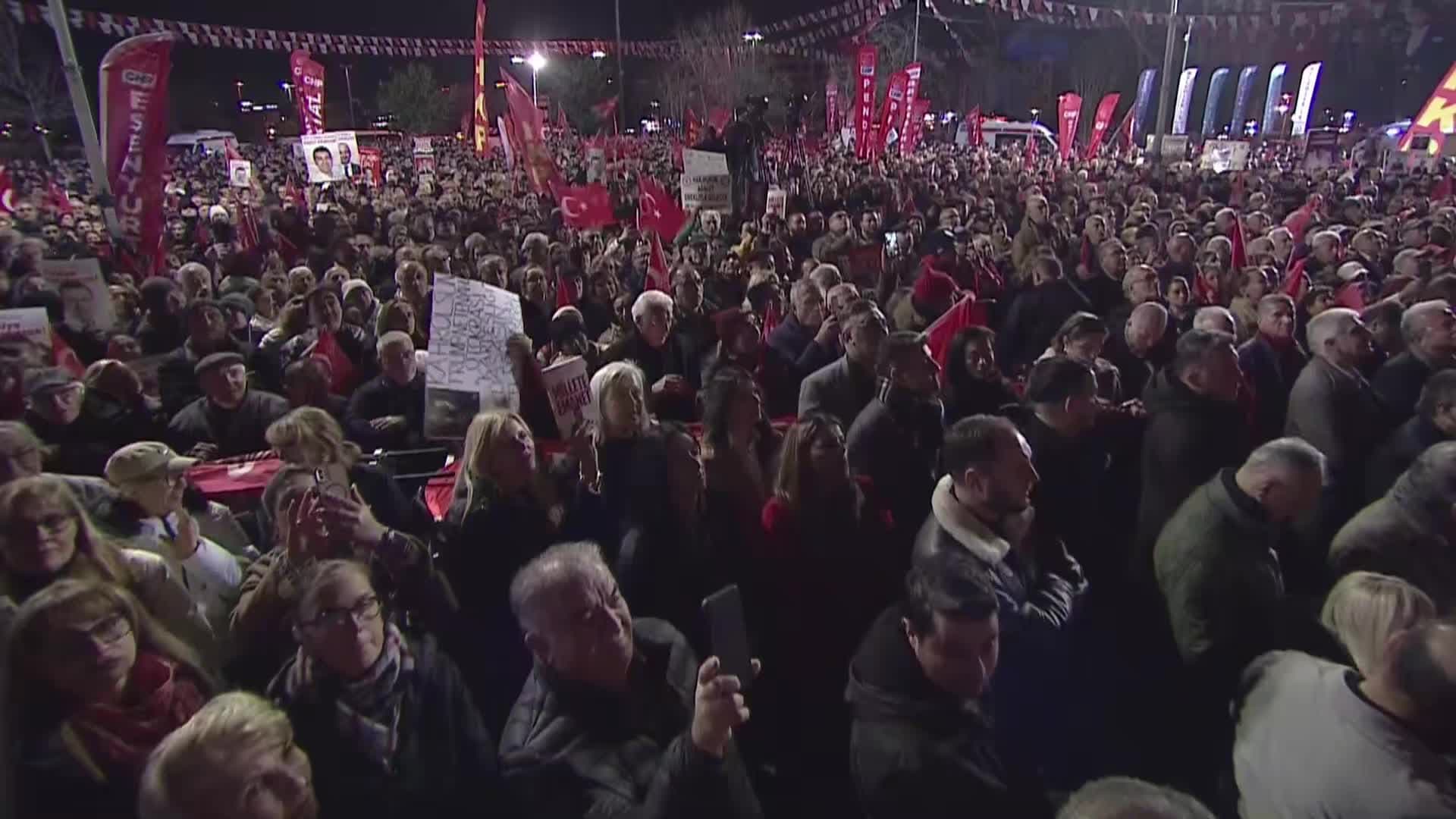 CHP'nin Pendik mitingi... Özgür Özel: "İktidar değişimi artık zamanlama meselesi
