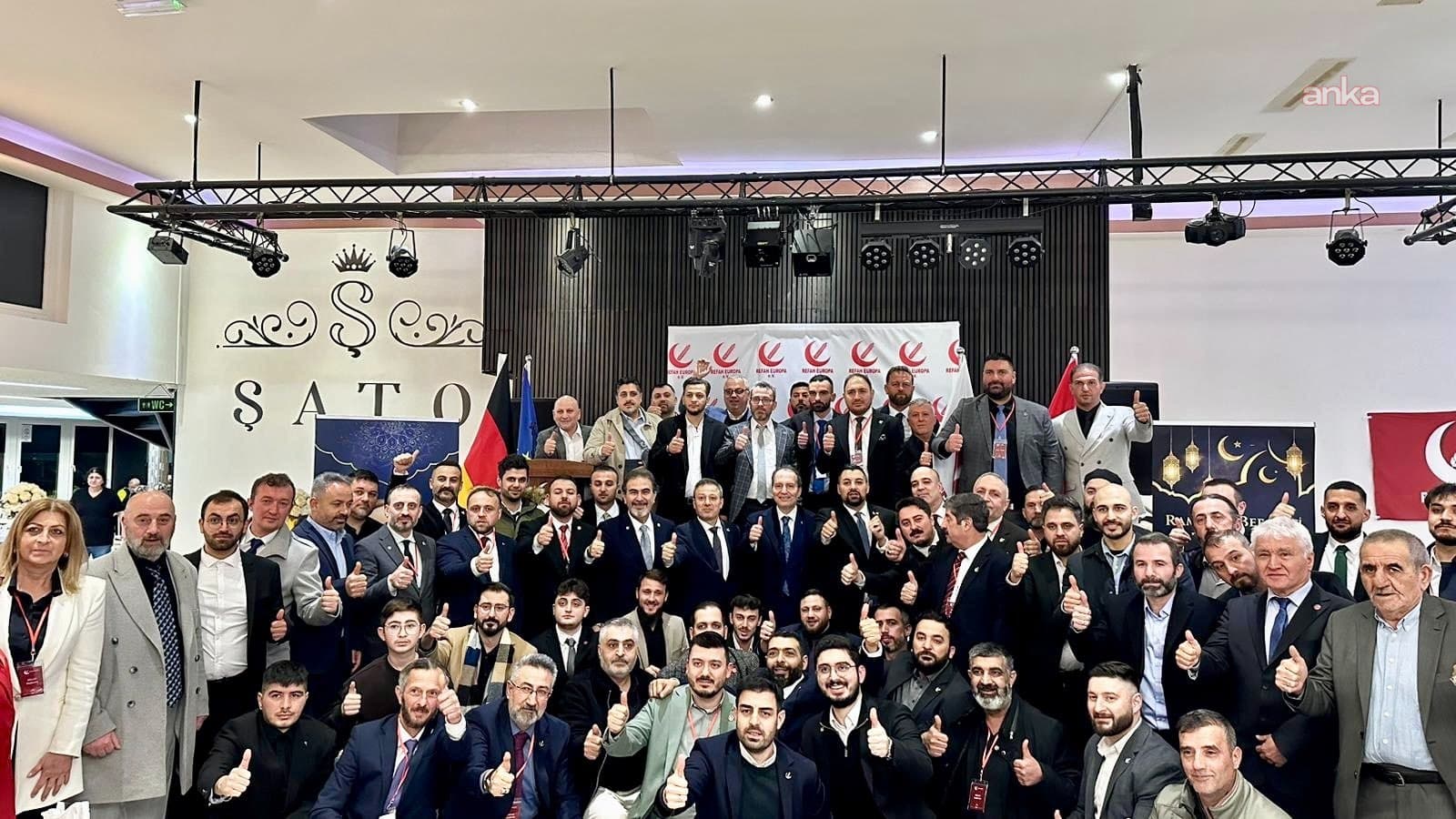 Yeniden Refah Partisi Genel Başkanı Fatih Erbakan Köln’de konuştu: "Milli Görüş