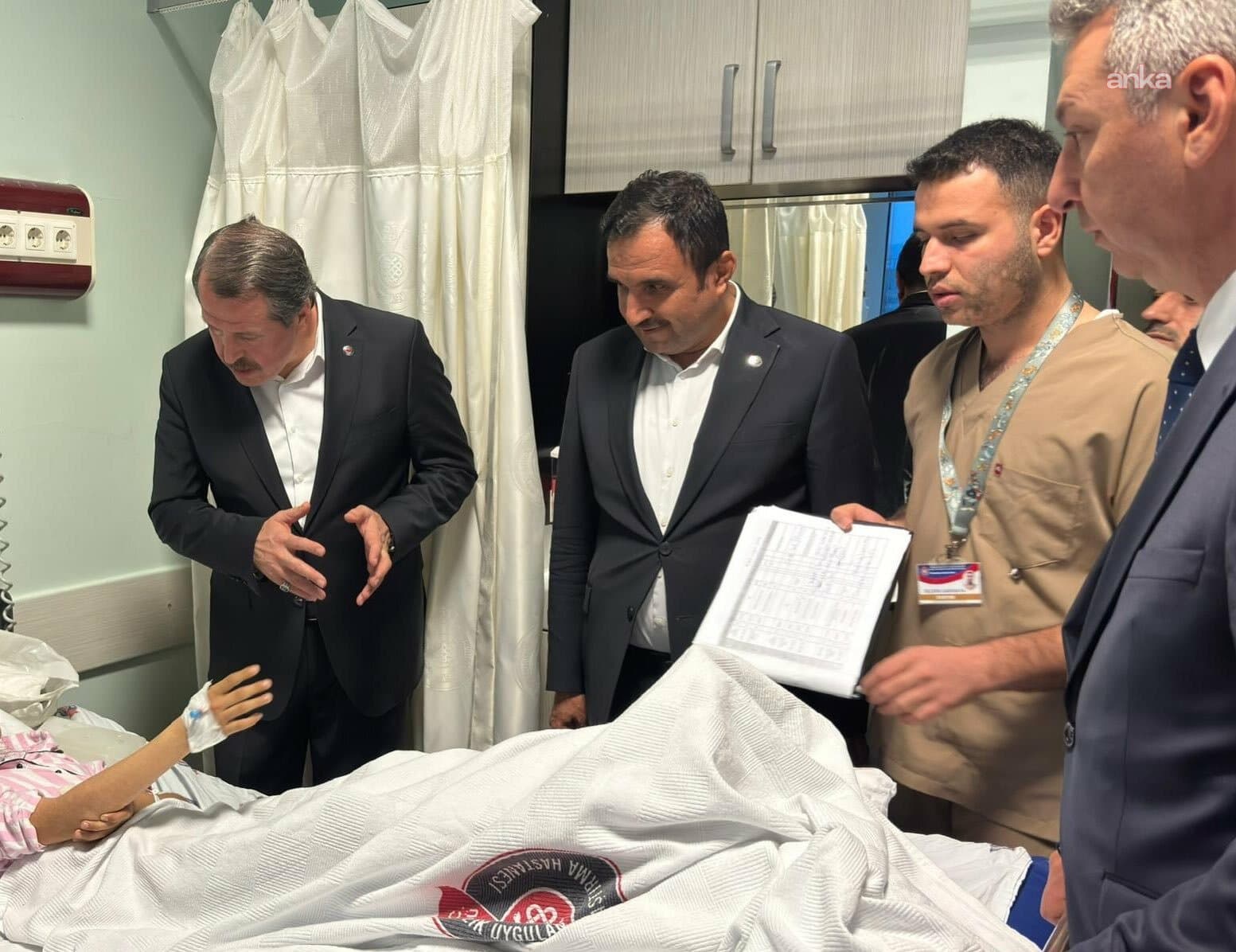 Ali Yalçın’dan Kahramanmaraş'taki okul saldırısında yaralanan öğrencilere ziyaret